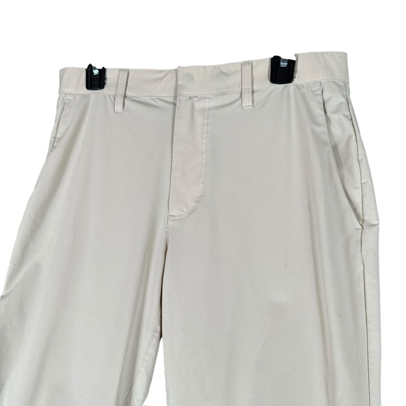 Fabletics Men’s Khaki Athletic Pants No Size See Measurements Casual Comfort - Picture 5 of 15